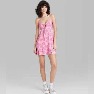 Wild Fable Pink Floral Mini Dress